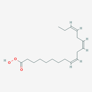 molecular formula C18H30O3 B097777 13-Hydroperoxylinolenic acid CAS No. 19356-22-0