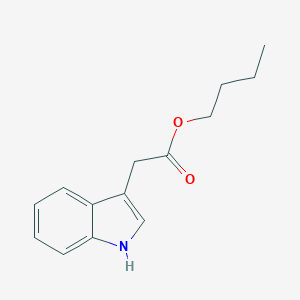 molecular formula C14H17NO2 B097789 Butyl 1H-indole-3-acetate CAS No. 17429-10-6