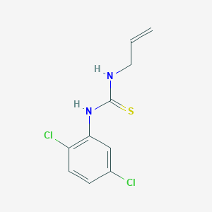 molecular formula C10H10Cl2N2S B097792 Urea, 1-allyl-3-(2,5-dichlorophenyl)-2-thio- CAS No. 17073-16-4