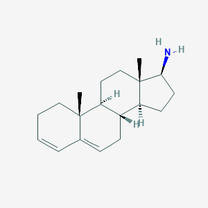 molecular formula C19H29N B097795 17-beta-Amino-3,5-androstadiene CAS No. 19302-42-2