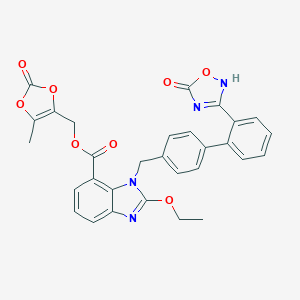 molecular formula C30H24N4O8 B000978 Azilsartan medoxomil CAS No. 863031-21-4