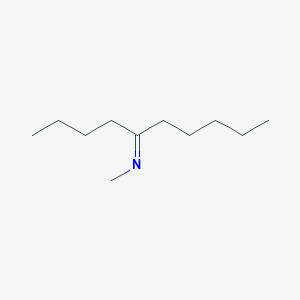 Methylamine, N-(1-butylhexylidene)-