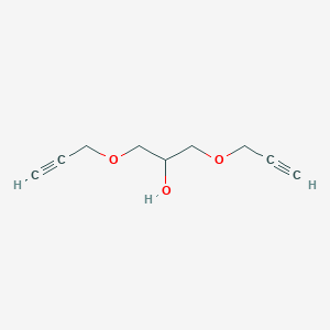 molecular formula C9H12O3 B097818 2-Propanol, 1,3-bis(2-propynyloxy)- CAS No. 16169-22-5