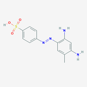 B097821 Benzenesulfonic acid, 4-[(2,4-diamino-5-methylphenyl)azo]- CAS No. 17895-40-8