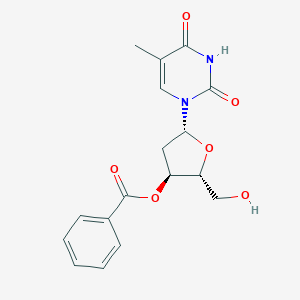 molecular formula C17H18N2O6 B097824 Thymidine 3'-benzoate CAS No. 17331-53-2