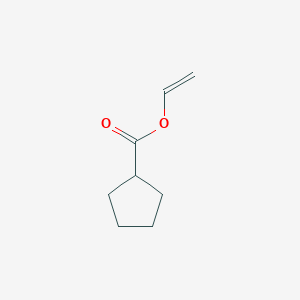 molecular formula C8H12O2 B097834 ethenyl cyclopentanecarboxylate CAS No. 16523-06-1