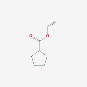 molecular formula C8H12O2 B097834 Vinyl cyclopentanecarboxylate CAS No. 16523-06-1