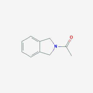 molecular formula C10H11NO B097837 1-(1,3-Dihydroisoindol-2-yl)ethanone CAS No. 18913-38-7