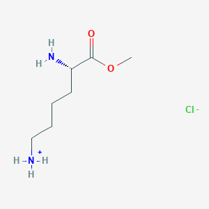 molecular formula C7H17ClN2O2 B097838 Methyl L-lysinate hydrochloride CAS No. 15445-34-8