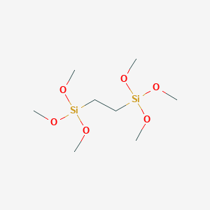 molecular formula C8H22O6Si2 B097841 1,2-Bis(trimethoxysilyl)ethane CAS No. 18406-41-2
