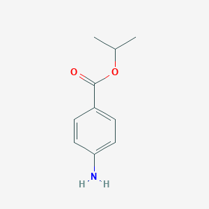 molecular formula C10H13NO2 B097842 Isopropyl 4-aminobenzoate CAS No. 18144-43-9