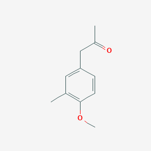 molecular formula C11H14O2 B097848 4-Methoxy-3-methylphenylacetone CAS No. 16882-23-8