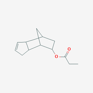 molecular formula C13H18O2 B097855 Tricyclodecenyl propionate CAS No. 17511-60-3