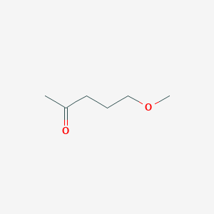 molecular formula C6H12O2 B097857 2-Pentanone, 5-methoxy- CAS No. 17429-04-8