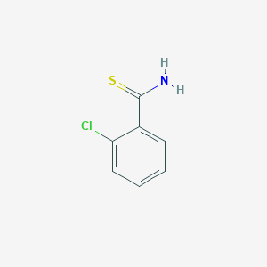 molecular formula C7H6ClNS B097865 2-Chlorothiobenzamide CAS No. 15717-17-6