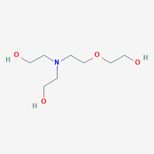 molecular formula C8H19NO4 B097872 2,2'-[[2-(2-Hydroxyethoxy)ethyl]imino]bisethanol CAS No. 17626-34-5