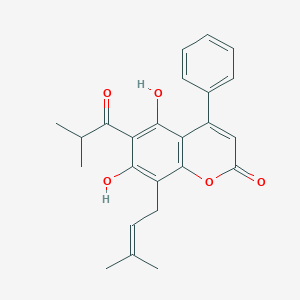 molecular formula C24H24O5 B097887 Mesuol CAS No. 16981-20-7