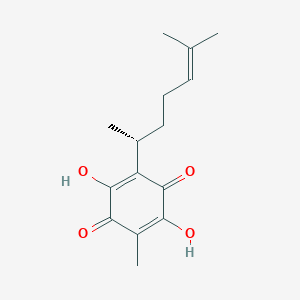 molecular formula C15H20O4 B097889 Hydroxyperezone CAS No. 16981-83-2