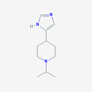 4-(1H-Imidazol-5-yl)-1-(propan-2-yl)piperidine