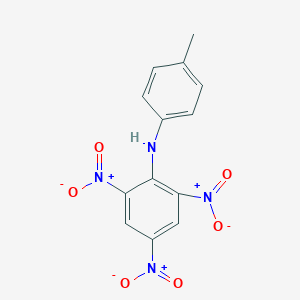 molecular formula C13H10N4O6 B097901 N-Picryl-p-toluidine CAS No. 16552-37-7
