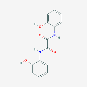 molecular formula C14H12N2O4 B097905 N,N'-bis(2-hydroxyphenyl)ethanediamide CAS No. 19532-73-1