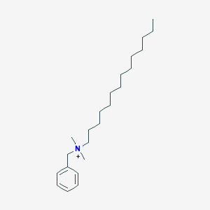 molecular formula C23H42N+ B097909 Benzyldimethyltetradecylammonium CAS No. 16287-71-1