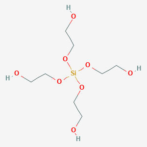 molecular formula C8H20O8Si B097916 Tetrakis(2-hydroxyethyl) silicate CAS No. 17622-94-5