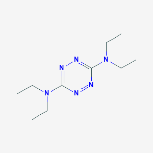 molecular formula C10H20N6 B097929 3,6-Bis(diethylamino)-1,2,4,5-tetrazine CAS No. 19455-89-1