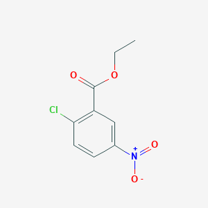molecular formula C9H8ClNO4 B097930 Ethyl 2-chloro-5-nitrobenzoate CAS No. 16588-17-3