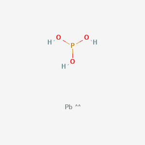 molecular formula O6P2Pb3 B097946 Lead phosphite CAS No. 16038-76-9