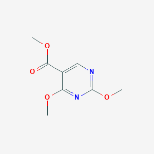 molecular formula C8H10N2O4 B097948 Methyl 2,4-dimethoxypyrimidine-5-carboxylate CAS No. 15400-58-5