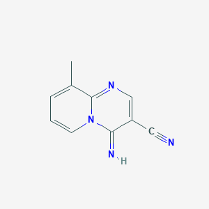 4-Imino-9-methyl-4H-pyrido[1,2-a]pyrimidine-3-carbonitrile