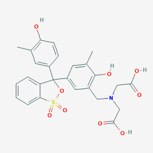 molecular formula C26H25NO9S B097966 Semixylenol orange CAS No. 19329-67-0
