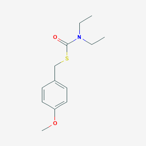 molecular formula C13H19NO2S B097969 Methiobencarb CAS No. 18357-78-3