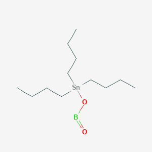 molecular formula C12H27BO2Sn B097974 Oxo[(tributylstannyl)oxy]borane CAS No. 17313-85-8