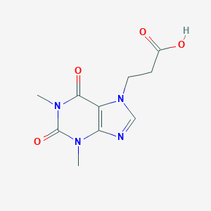 3-(1,3-Dimethyl-2,6-dioxo-1,2,3,6-tetrahydro-7h-purin-7-yl)propanoic acid