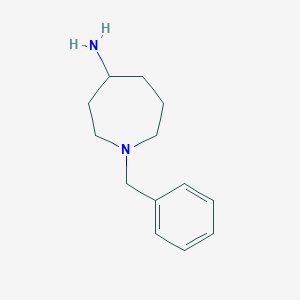molecular formula C13H20N2 B009799 1-Benzylazepan-4-amine CAS No. 109105-51-3