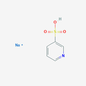 molecular formula C5H5NNaO3S+ B097991 Sodium Pyridine-3-sulfonate CAS No. 15521-77-4