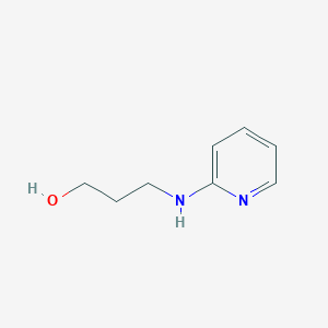 molecular formula C8H12N2O B098001 2-(3-Hydroxypropyl)aminopyridine CAS No. 19068-80-5