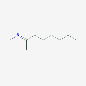 molecular formula C9H19N B098003 N-methyloctan-2-imine CAS No. 18641-72-0