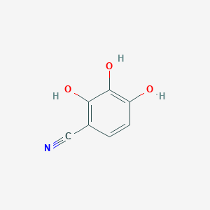molecular formula C7H5NO3 B098016 2,3,4-Trihydroxybenzonitrile CAS No. 15258-56-7