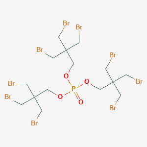 molecular formula C15H24Br9O4P B098018 Tris(tribromoneopentyl)phosphate CAS No. 19186-97-1