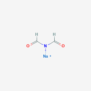 molecular formula C2H2NNaO2 B098034 Sodium diformylamide CAS No. 18197-26-7