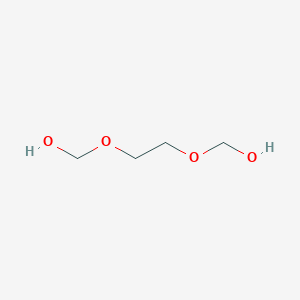 molecular formula C4H10O4 B009804 (乙撑氧基)二甲醇 CAS No. 3586-55-8