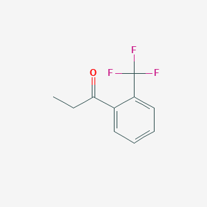 molecular formula C10H9F3O B098043 2'-(Trifluoromethyl)propiophenone CAS No. 16185-96-9
