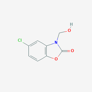 2-Benzoxazolinone, 5-chloro-3-hydroxymethyl-
