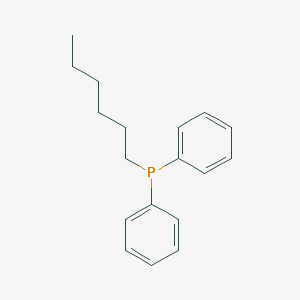 molecular formula C18H23P B098046 Hexyldiphenylphosphine CAS No. 18298-00-5