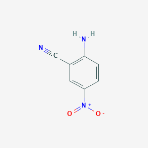 molecular formula C7H5N3O2 B098050 2-Amino-5-nitrobenzonitrile CAS No. 17420-30-3