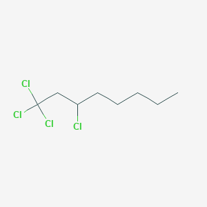 molecular formula C8H14Cl4 B098058 1,1,1,3-Tetrachlorooctane CAS No. 18088-13-6