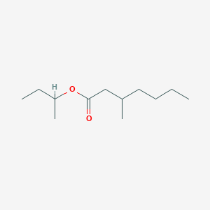 molecular formula C12H24O2 B098073 Sec-butyl 3-methylheptanoate CAS No. 16253-72-8
